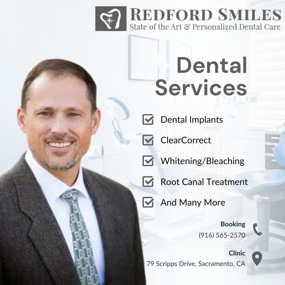 Redford Smiles Facebook ad: Dentist in Sacramento