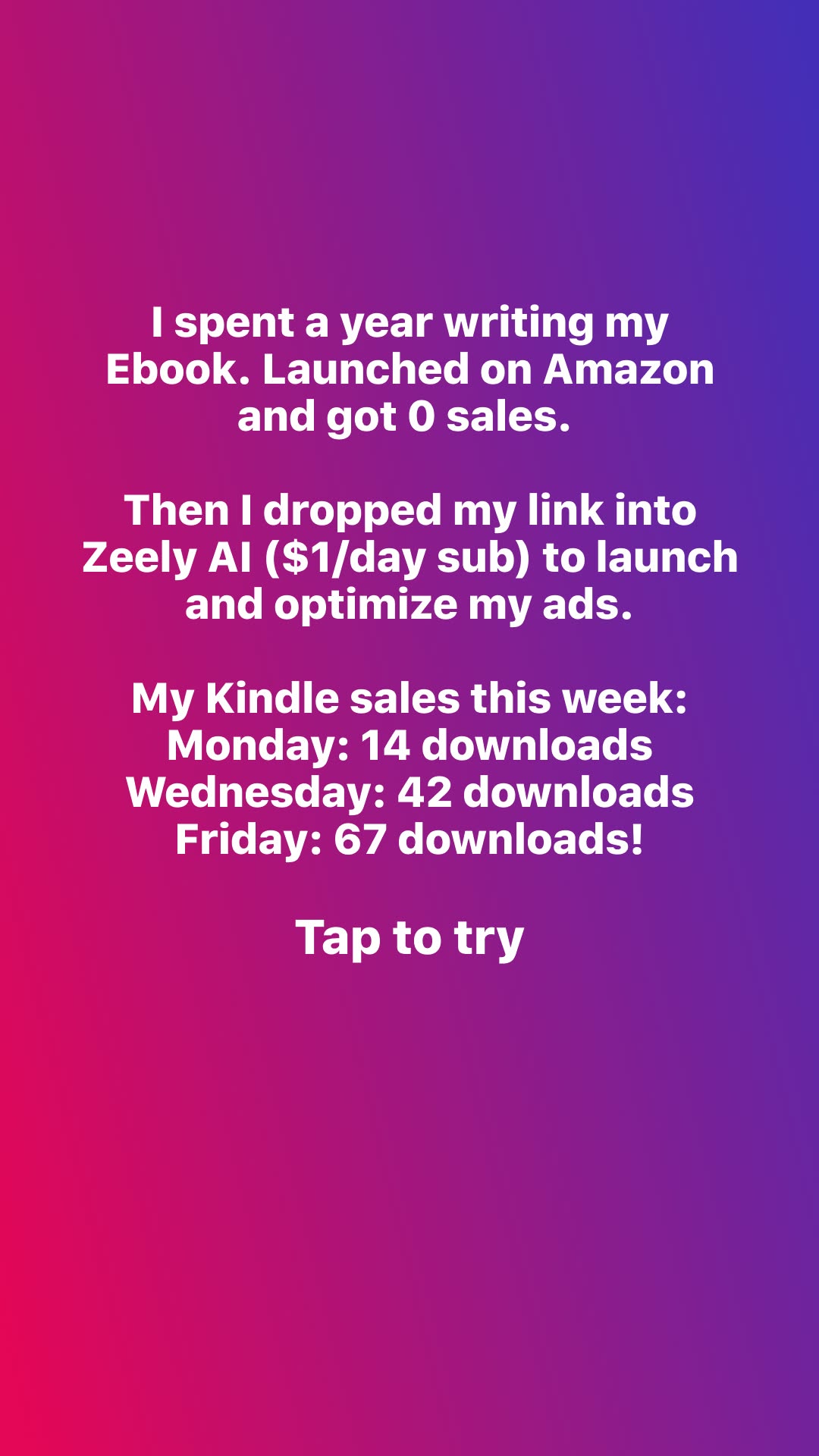 Olivia Bennett Facebook ad