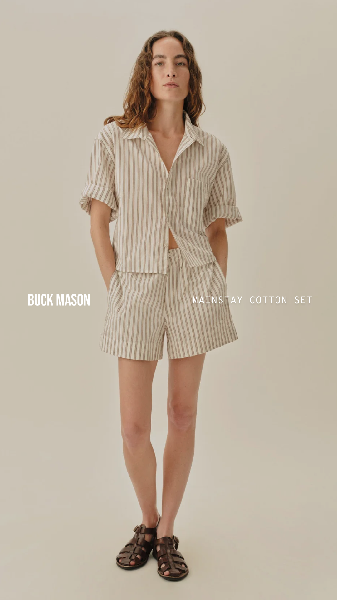 Buck Mason Women's Facebook ad