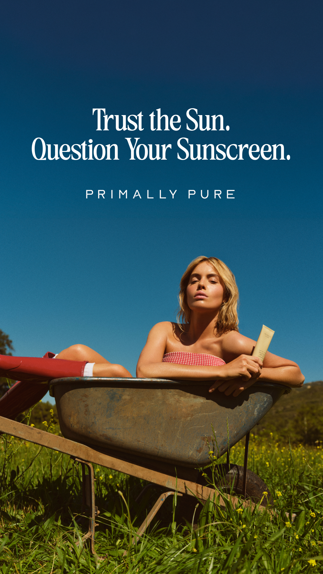 Primally Pure Skincare Facebook ad