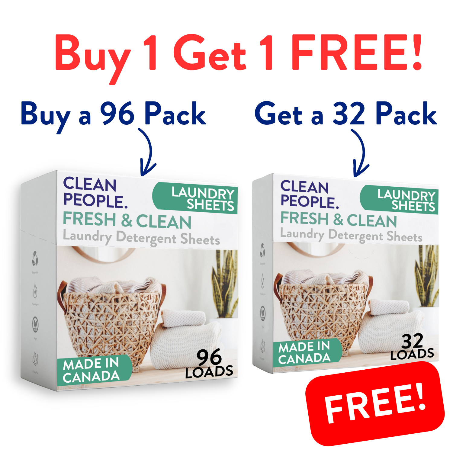 Clean People. Facebook ad