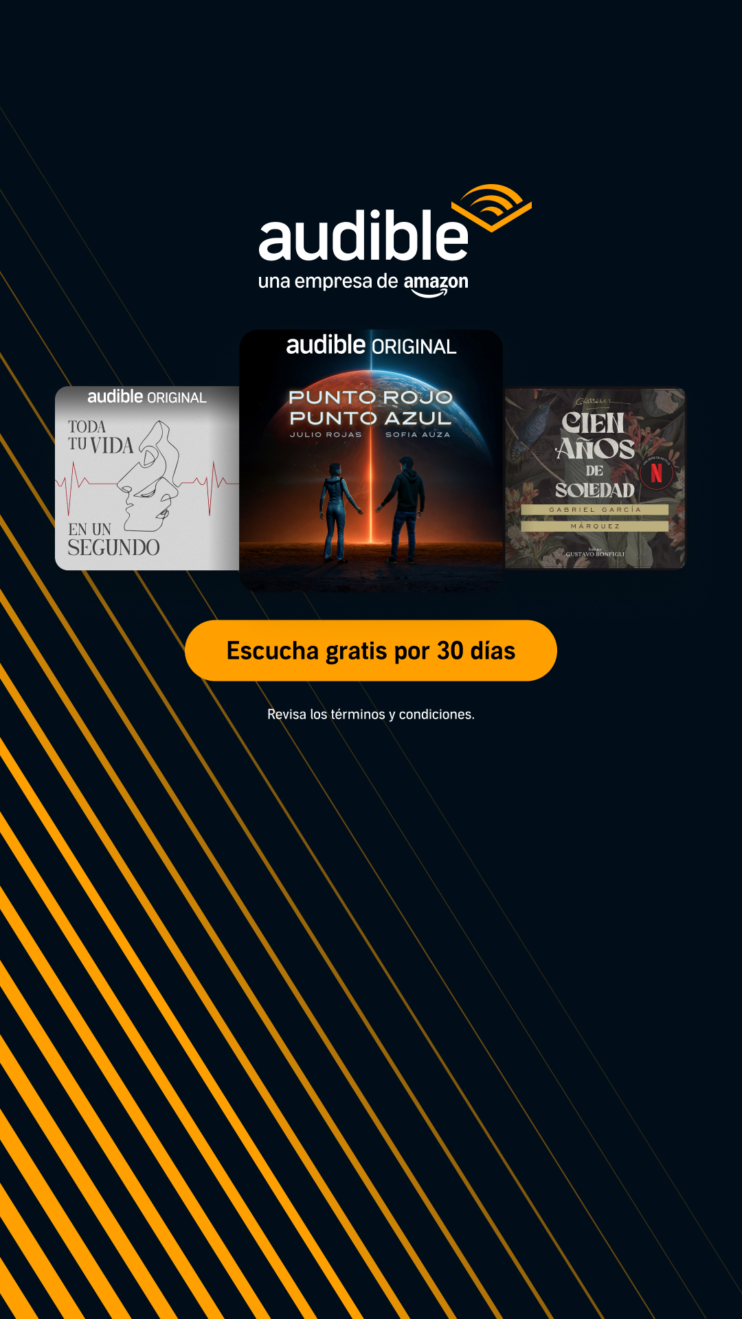 Audible Espanol Facebook ad