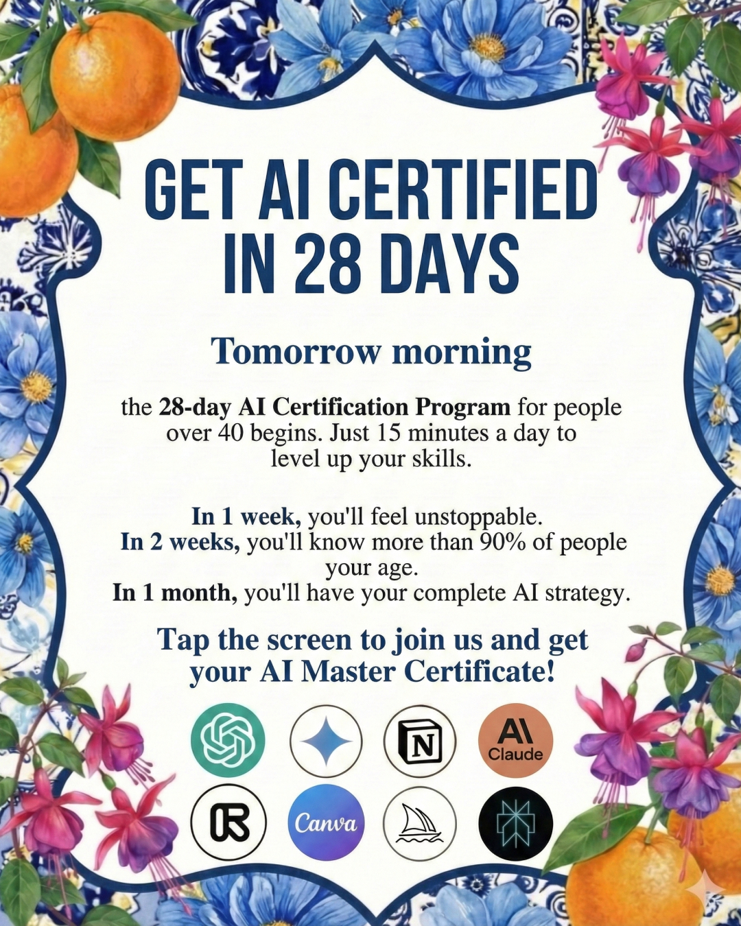 Practical AI Facebook ad