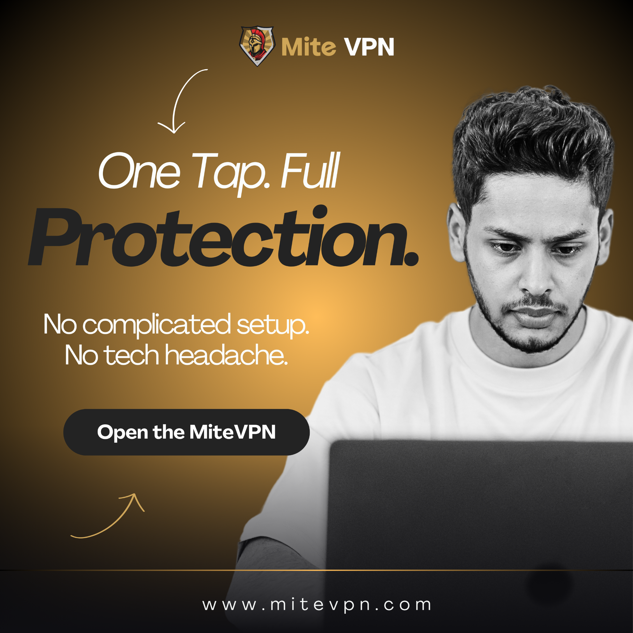 MITE VPN Facebook ad