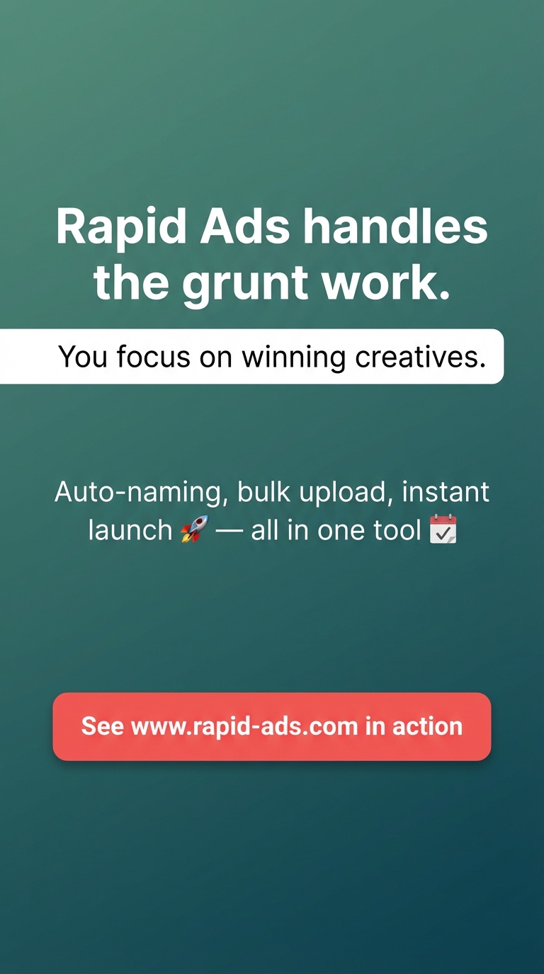 Rapid Ads Facebook ad