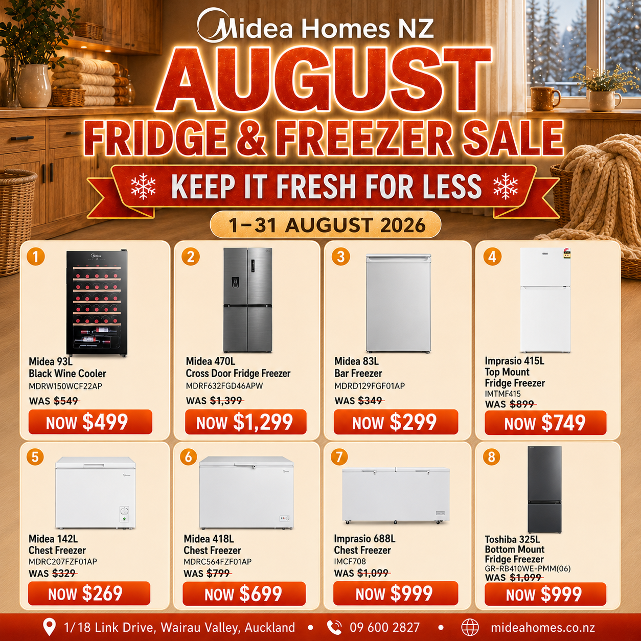 Midea Homes Facebook ad