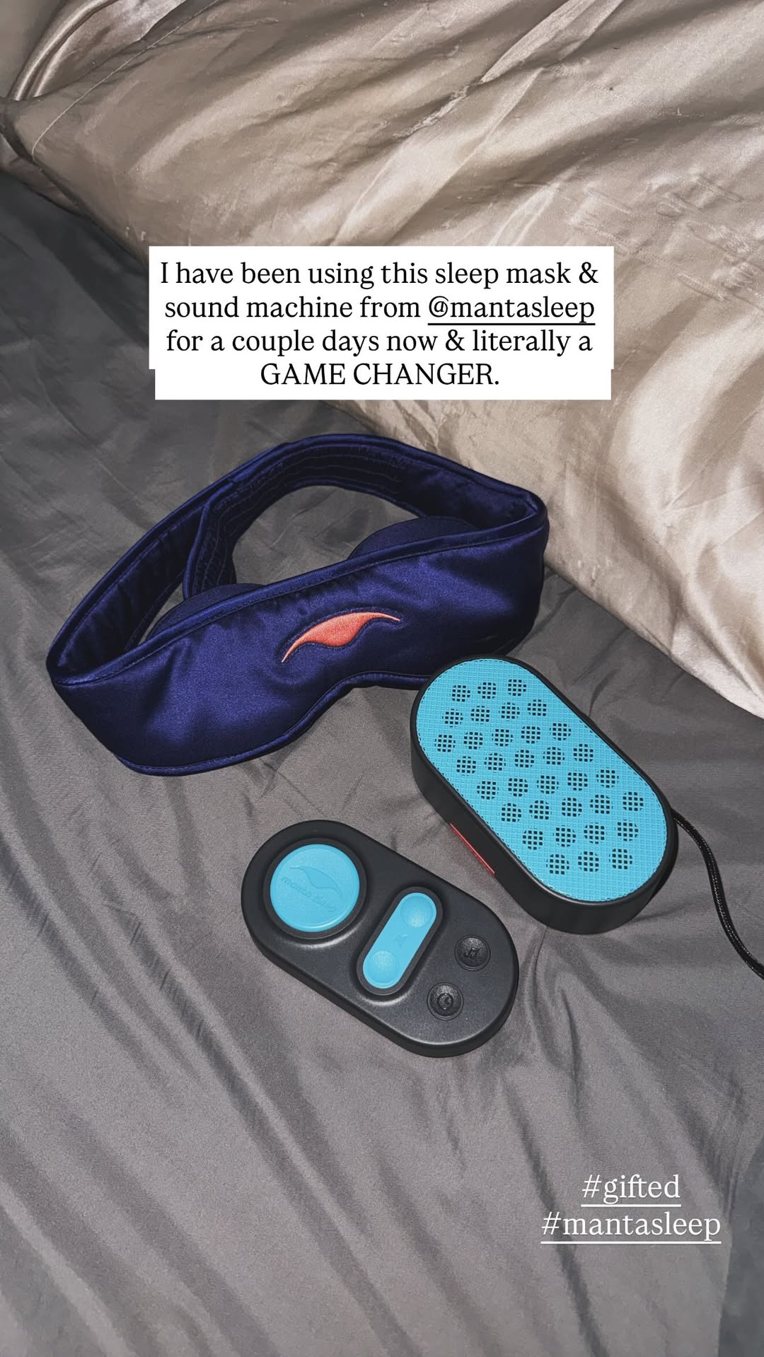 Manta Sleep Facebook ad
