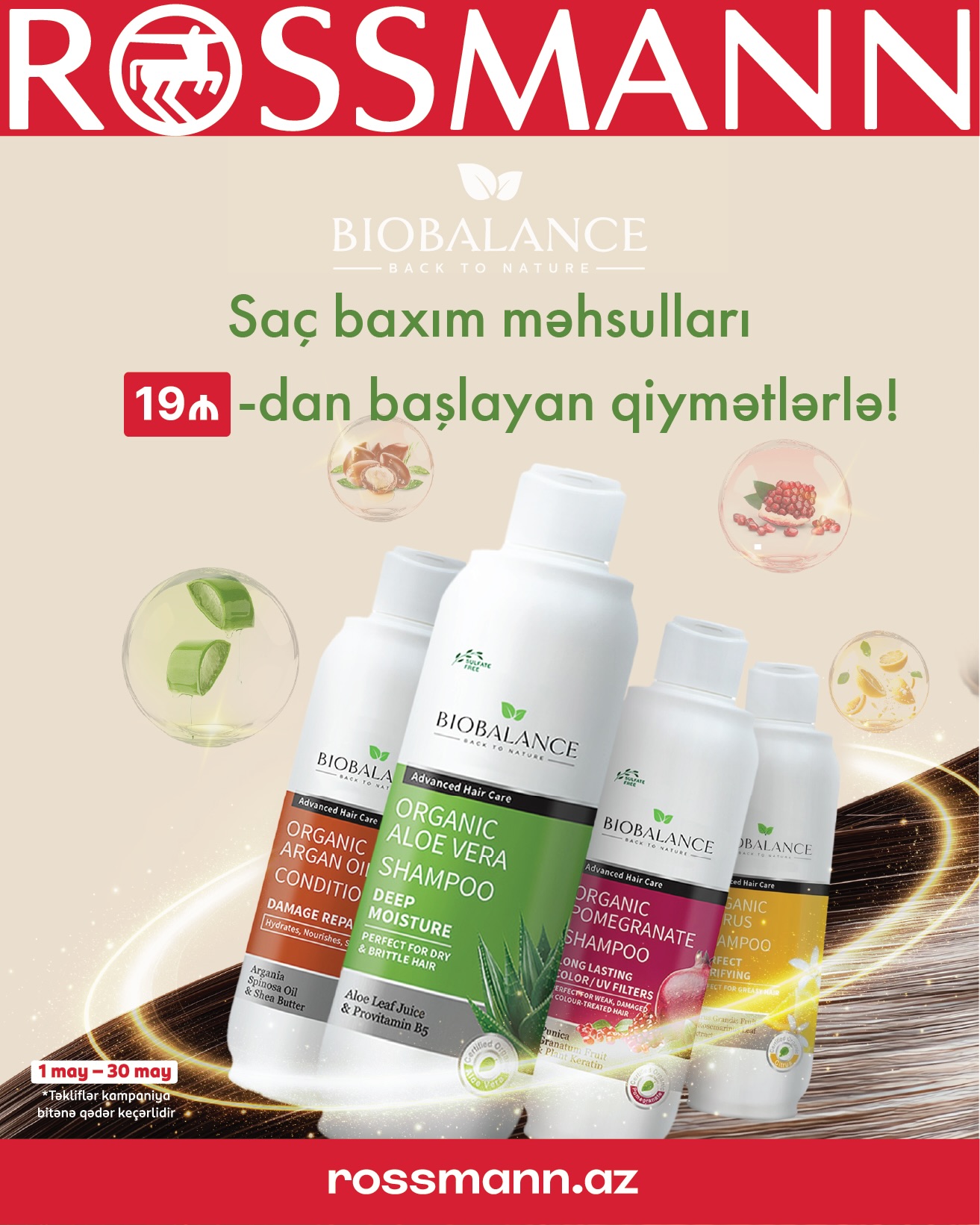 Rossmann Az Facebook ad: Fürsət və endirimlərlə dolu May ayı kataloqunu qarşılayın!