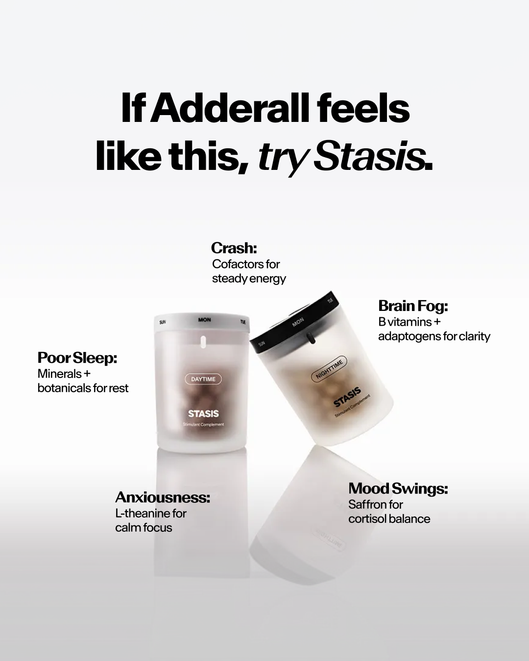Stasis Facebook ad