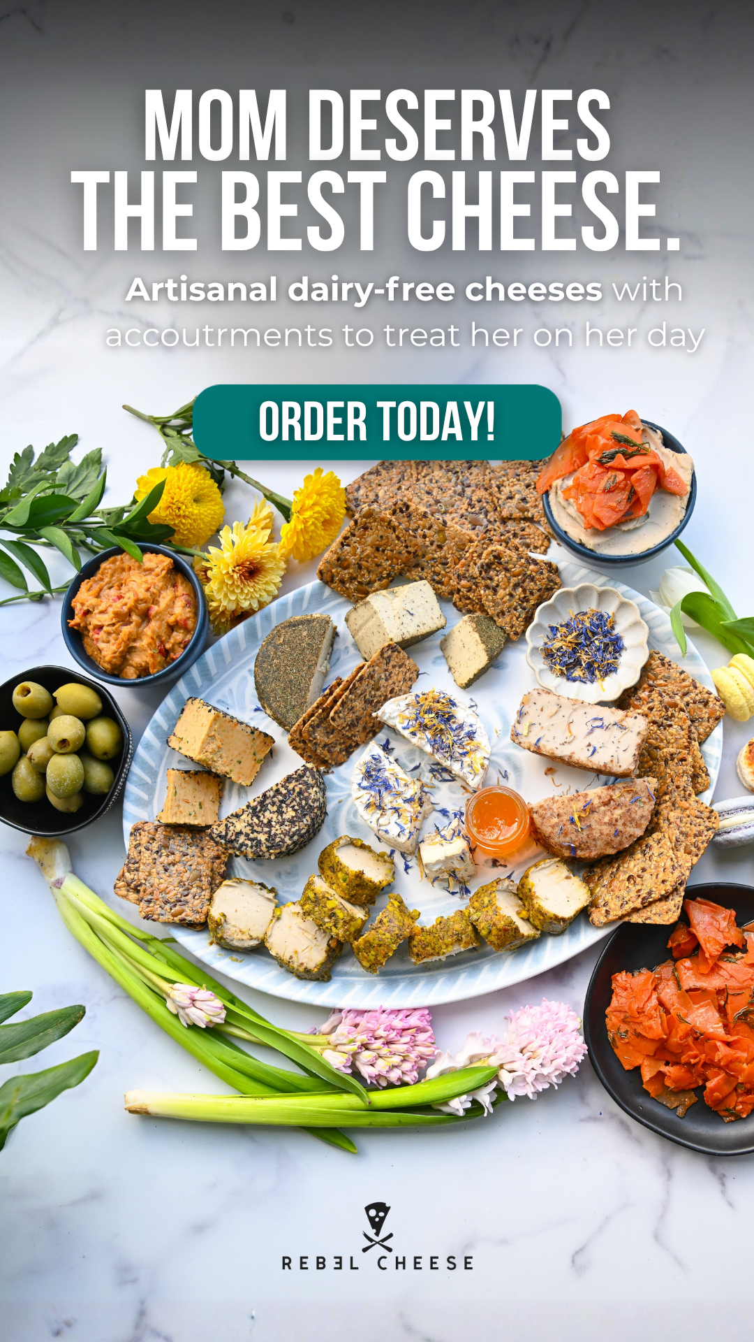 Rebel Cheese Facebook ad