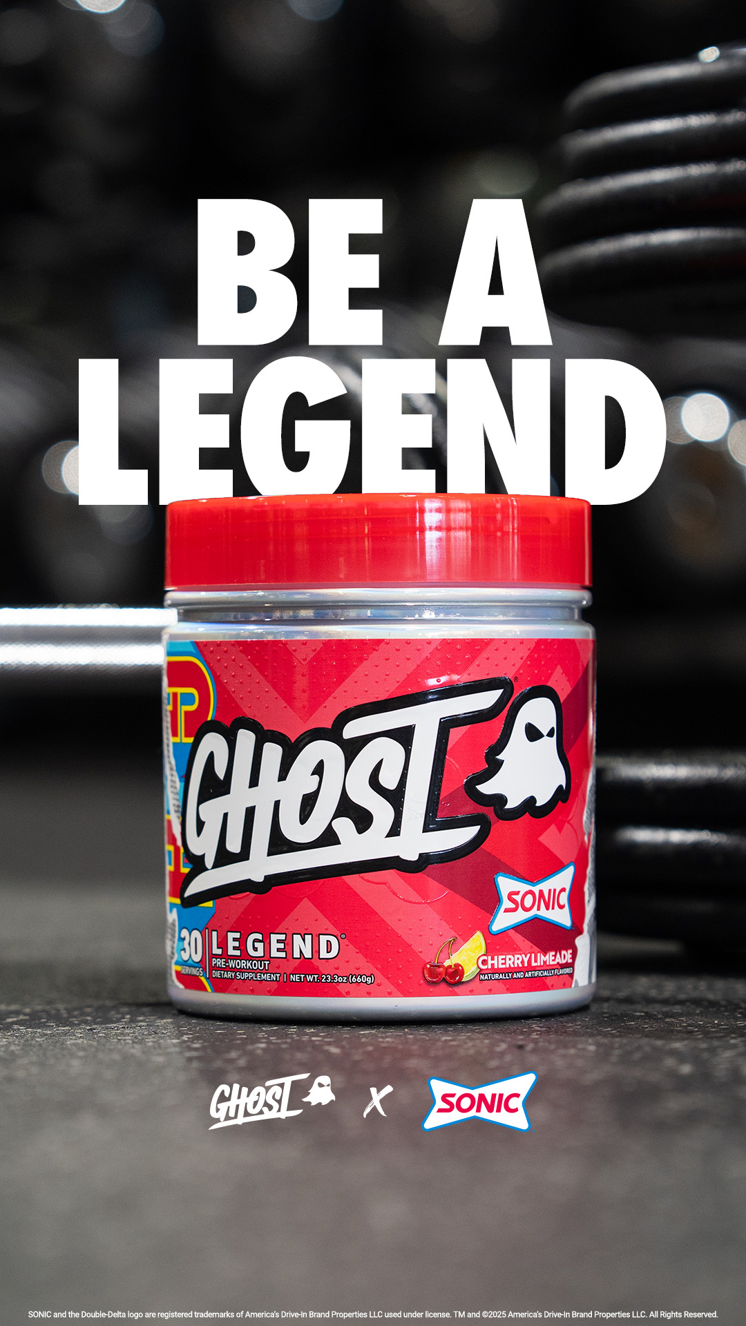 GHOST Facebook ad