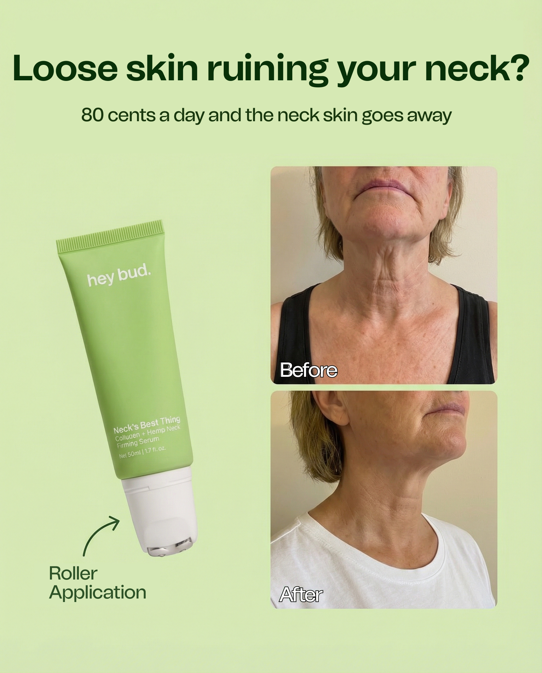Hey Bud Skincare Facebook ad