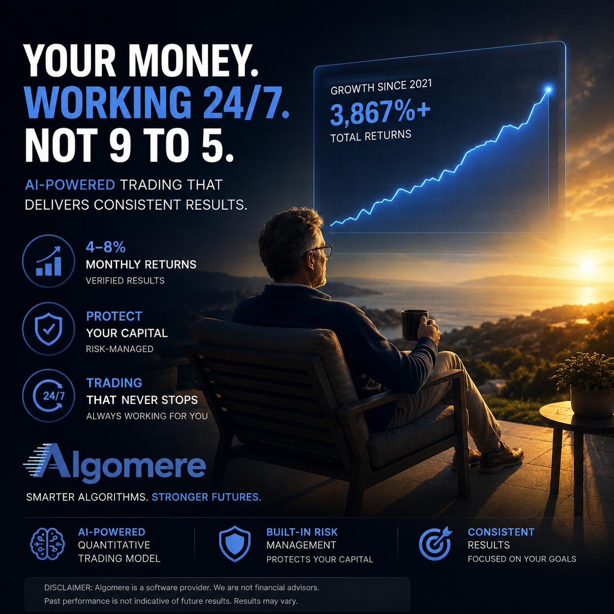 Algomere Facebook ad from Jun 4, 2026