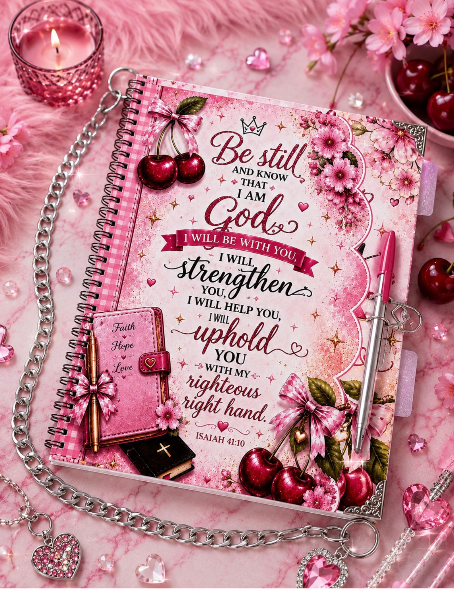 Uniquee Designz & Kustom Kreationz LLC Facebook ad: Go shop this cute faith journal Etsy Shop…