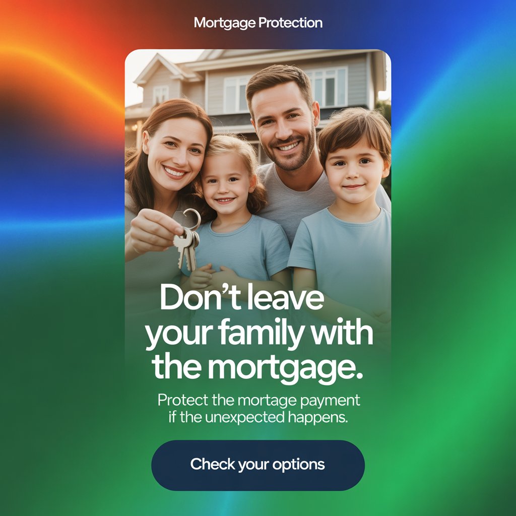 HN Life Agency Facebook ad: Don't Leave Your Family With the Mortgage