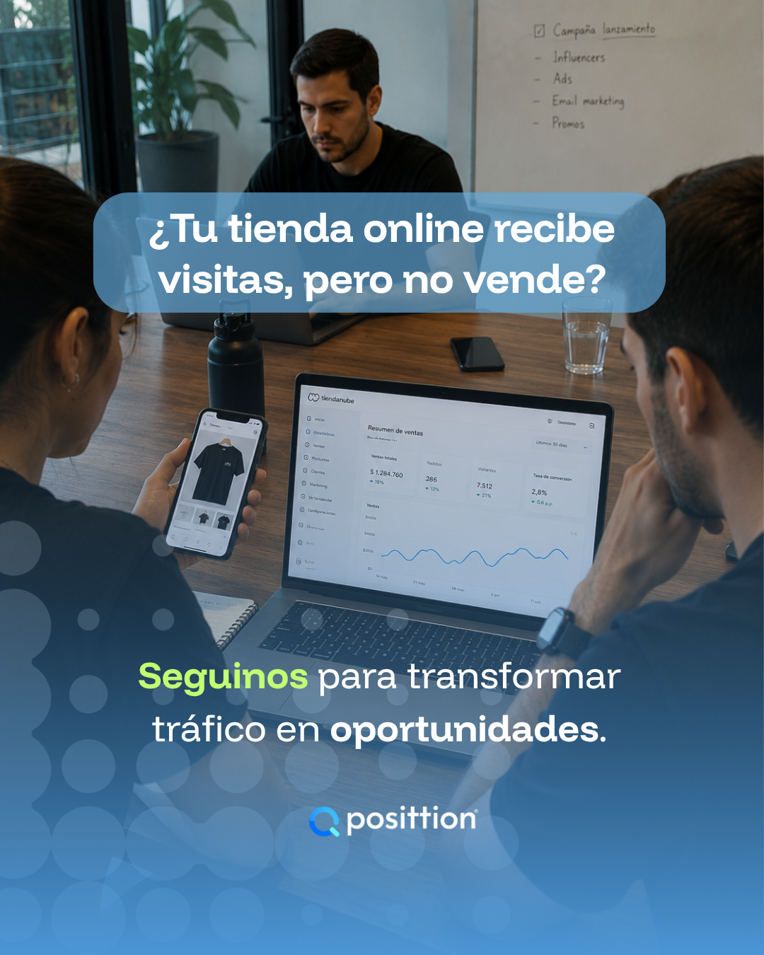 Posittion Facebook ad: Contenido semanal sobre SEO, Google Ads y Meta…