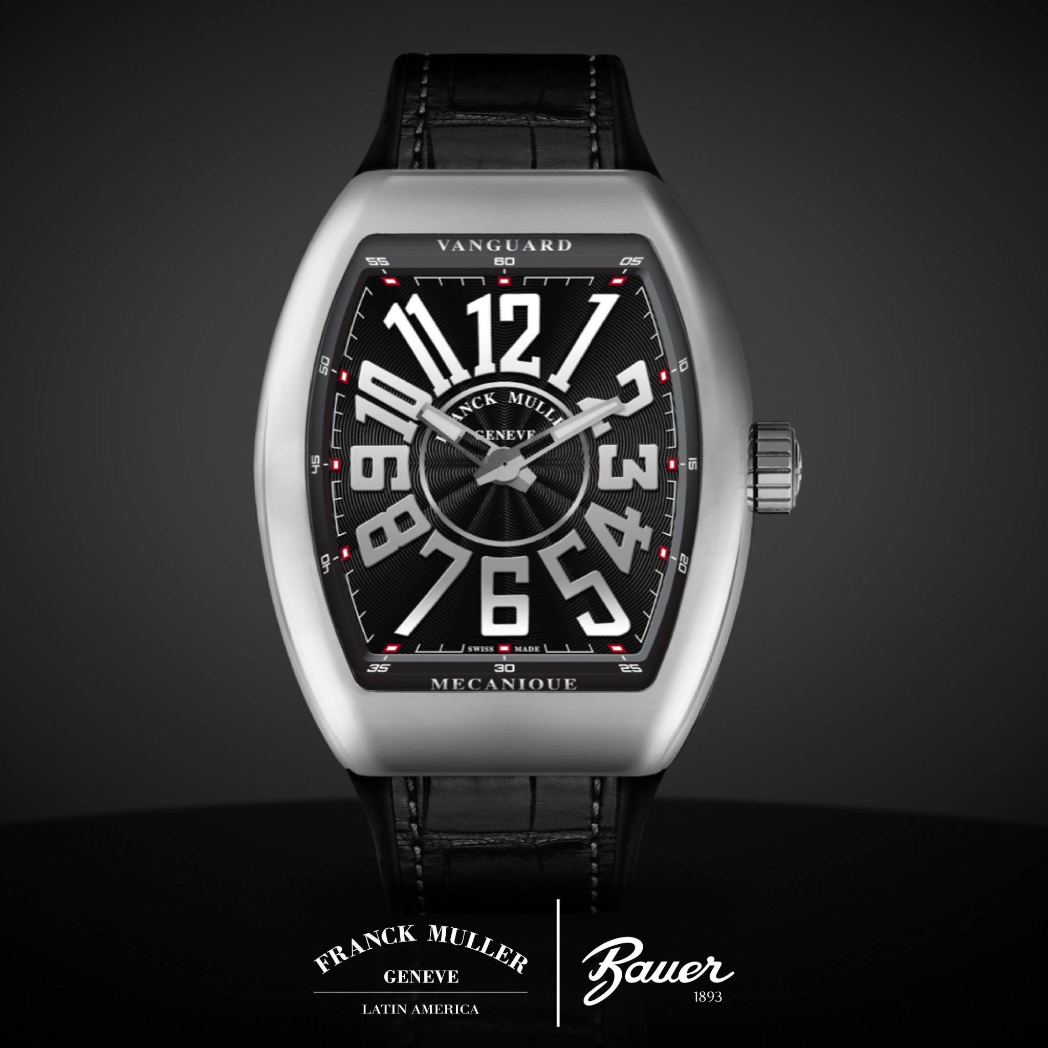 MOSSO Facebook ad: Franck Muller llega a Ecuador.