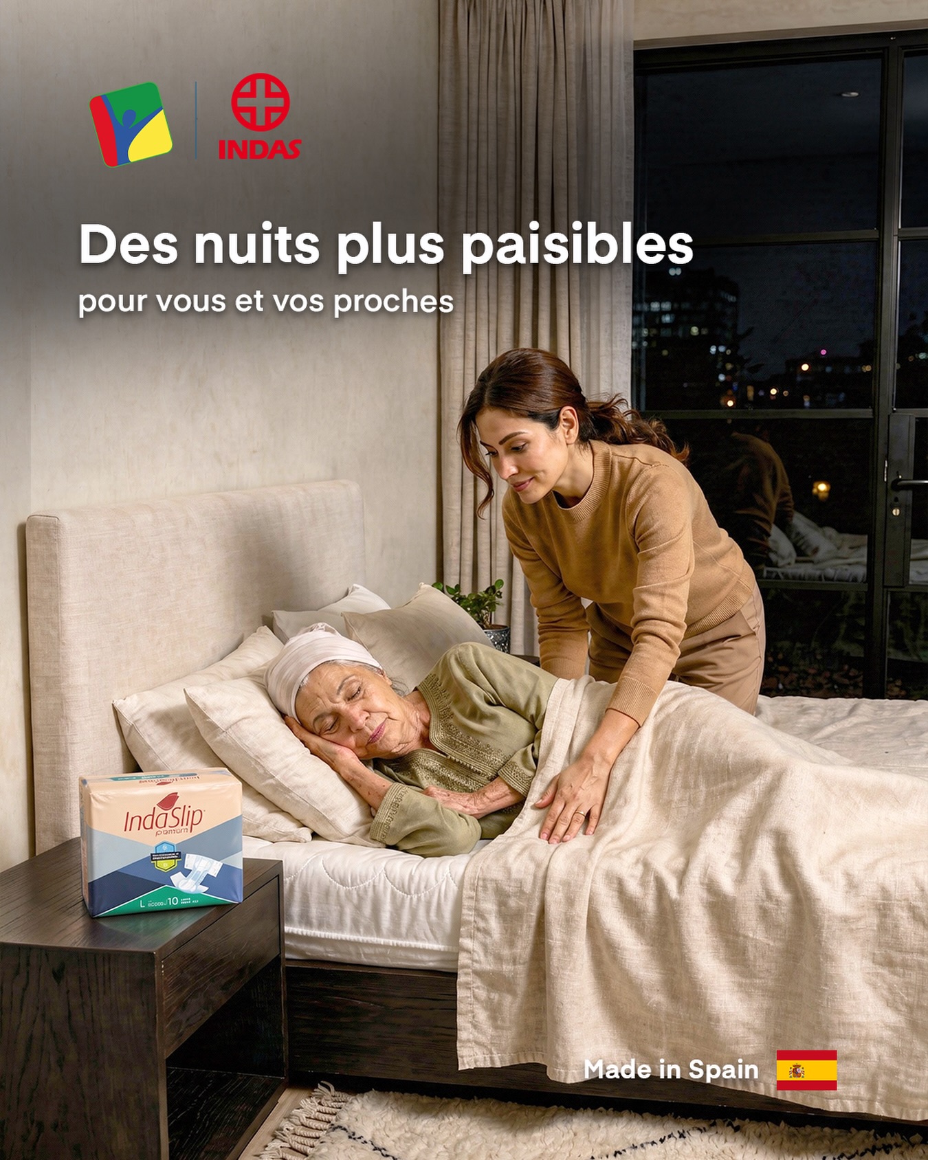 Locamed Médical Facebook ad: Couches Adulte Mixte