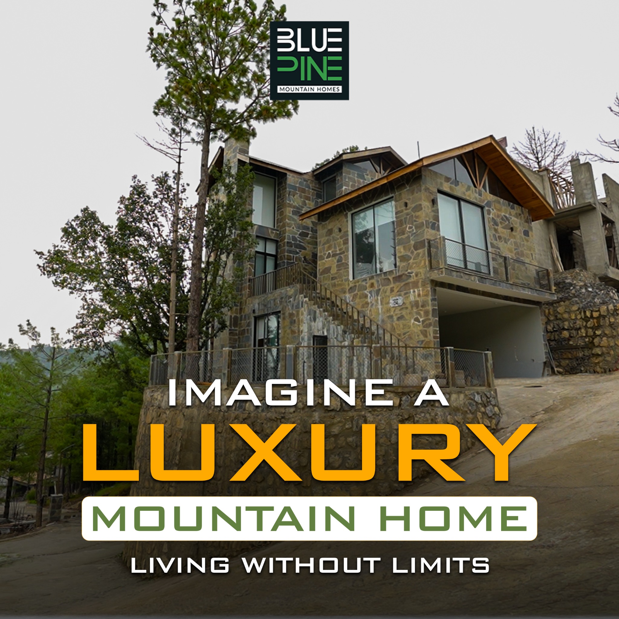 Blue Pine Mountain Homes Facebook ad