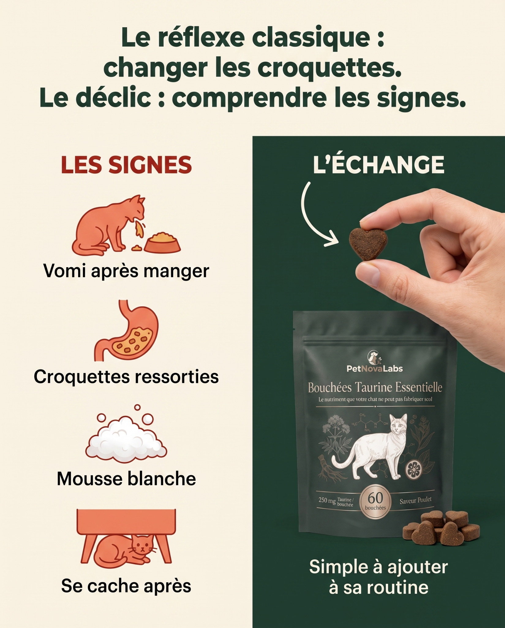 Sophie Martin Facebook ad: STOP: ne changez pas encore ses croquettes