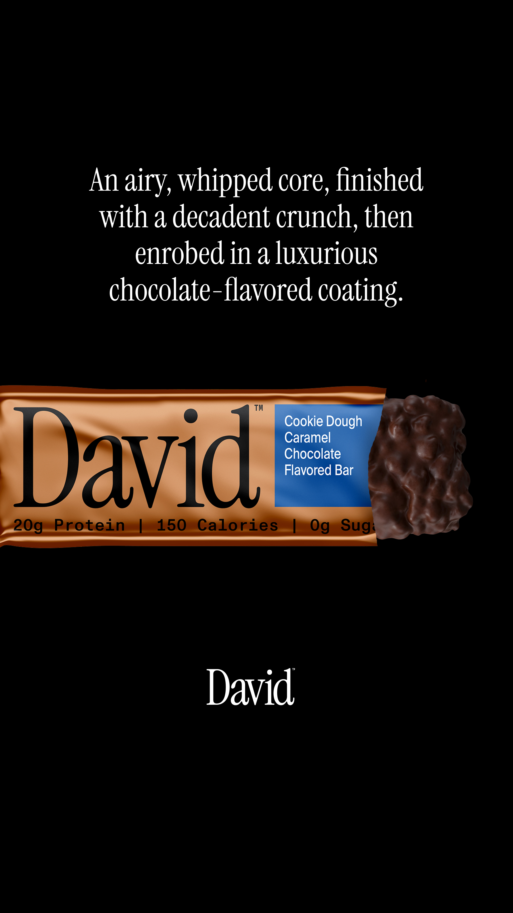 David Protein Facebook ad