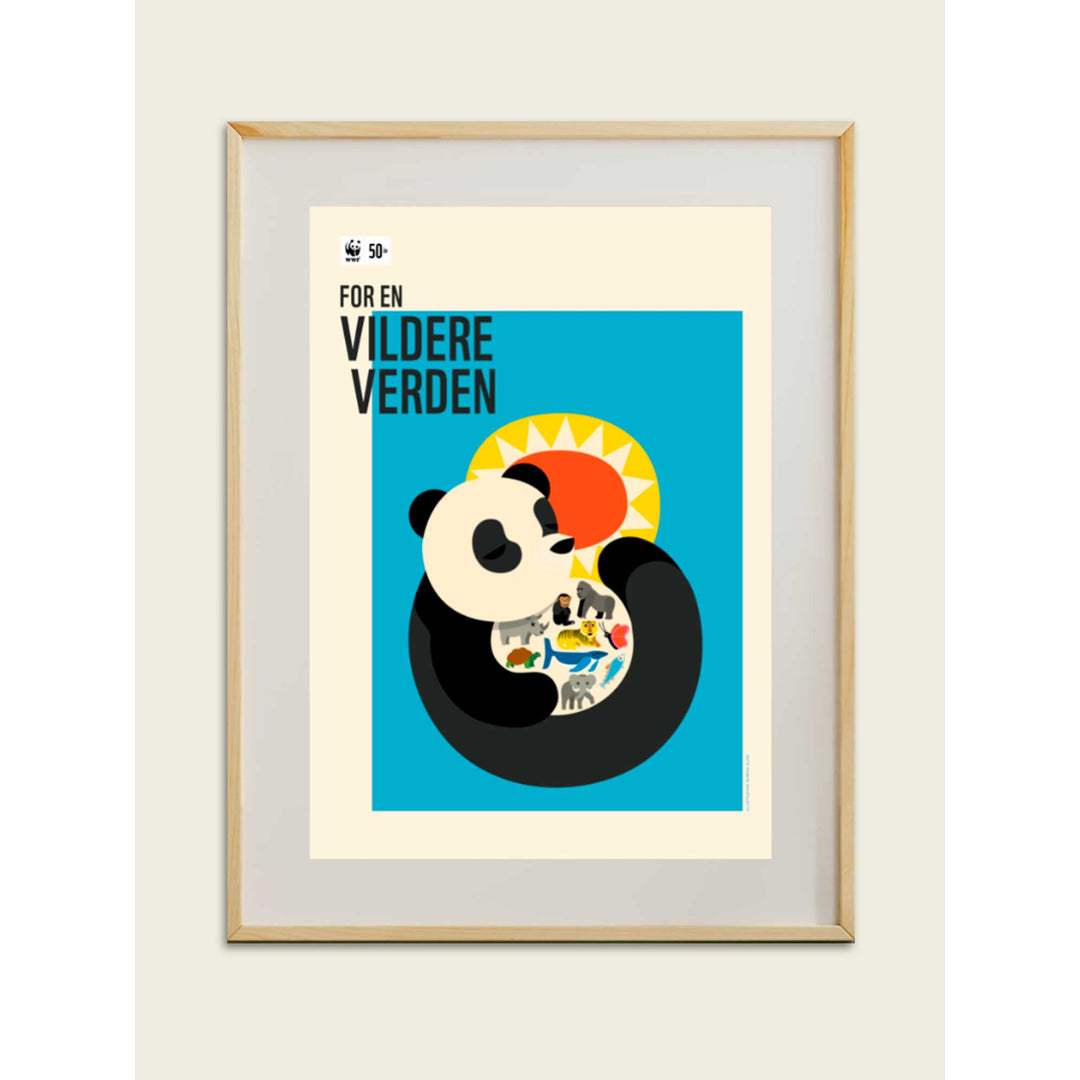 WWF Verdensnaturfonden Facebook ad: Gi’ en go’ gave