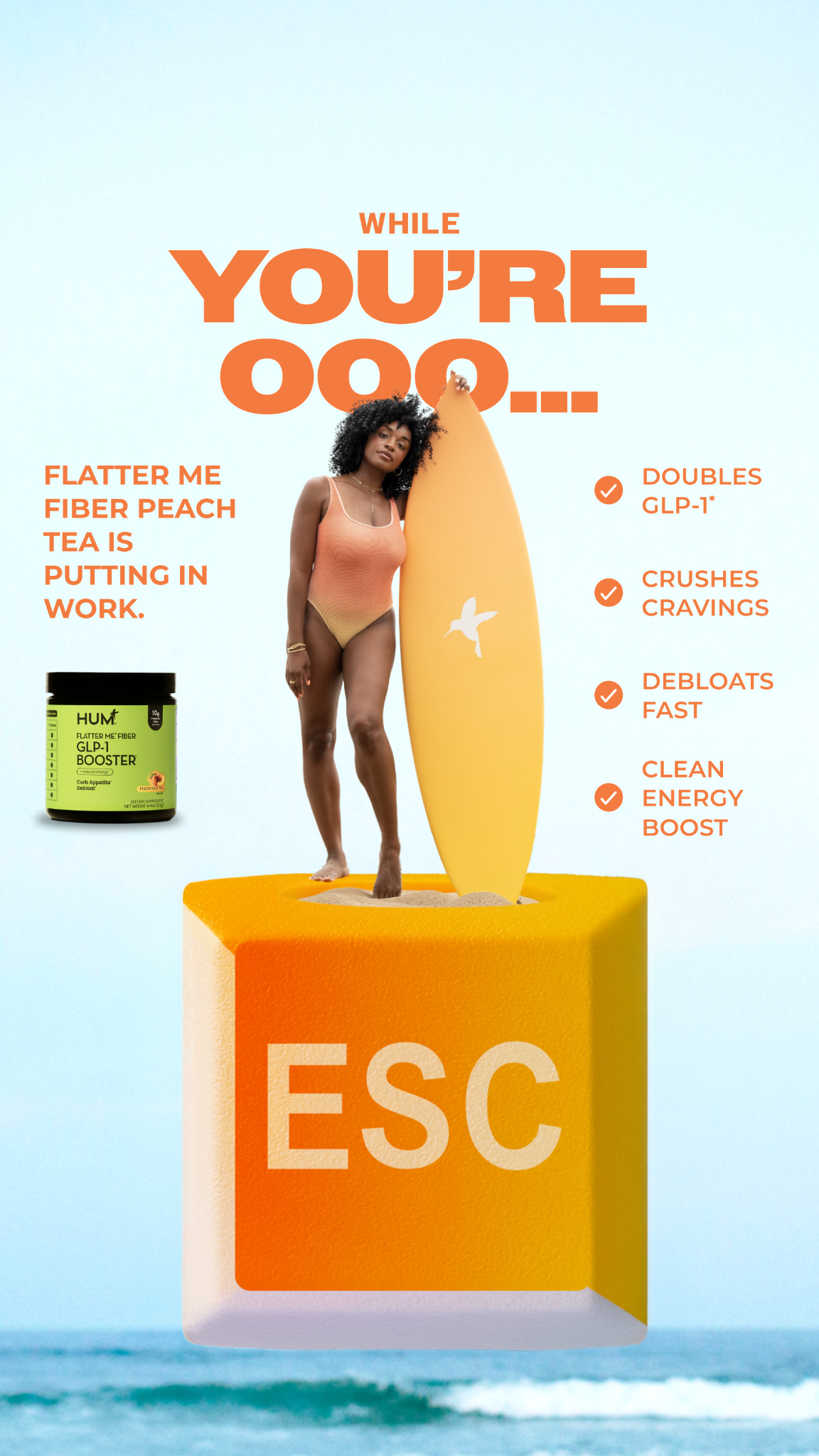 HUM Nutrition Facebook ad