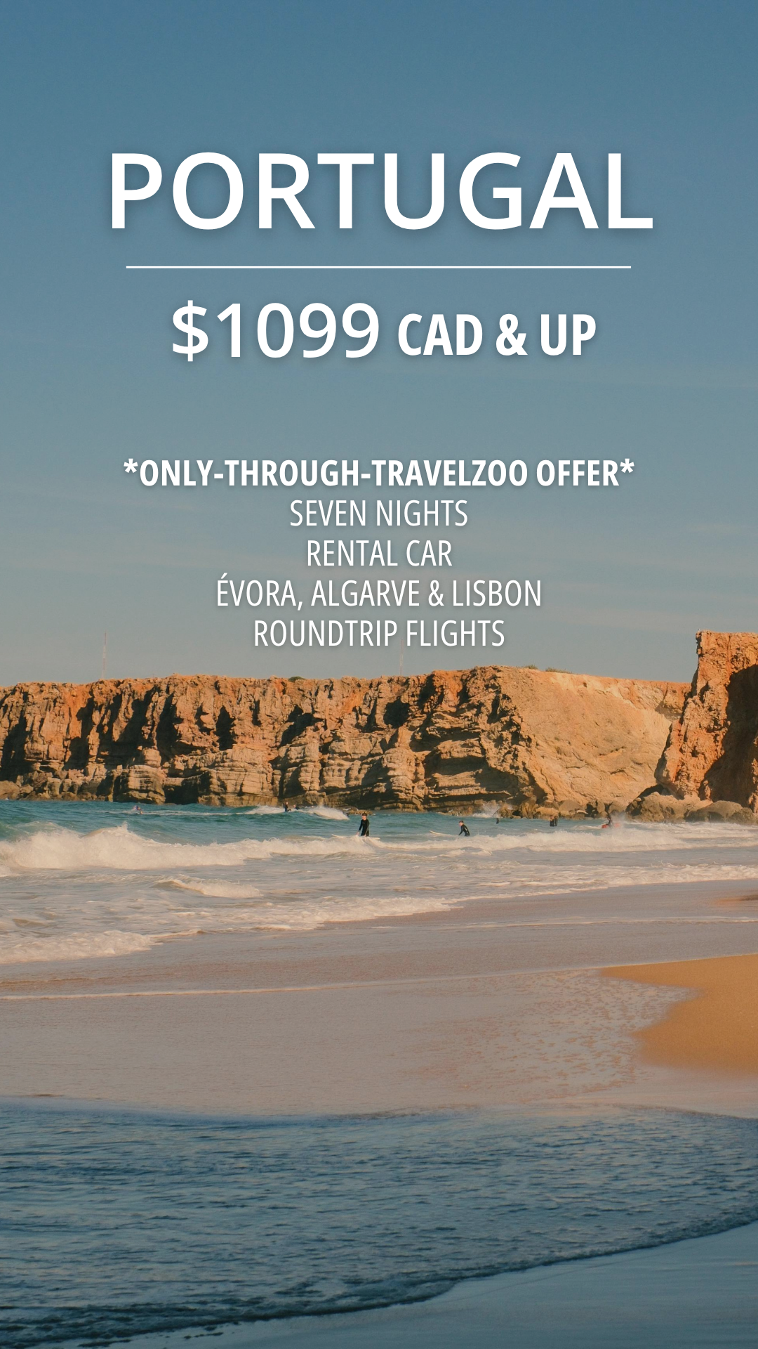 Travelzoo Facebook ad
