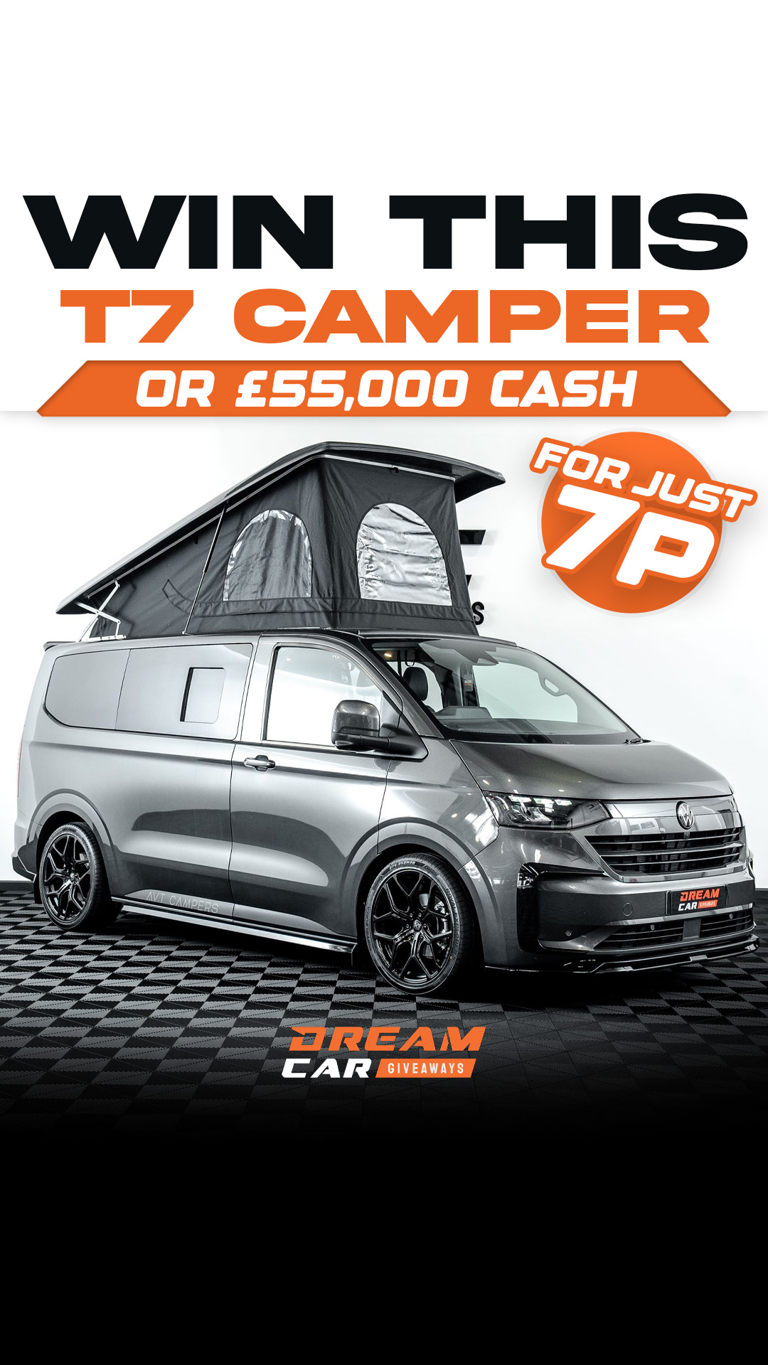Dream Car Giveaways Facebook ad