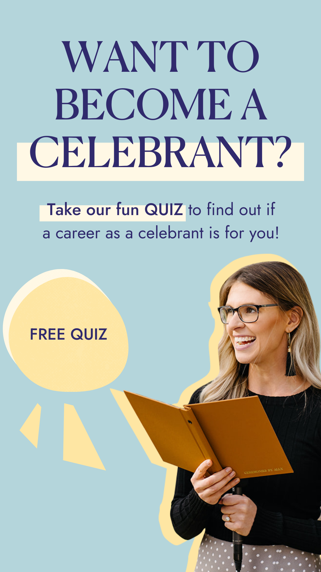 The Academy of Modern Celebrancy Facebook ad
