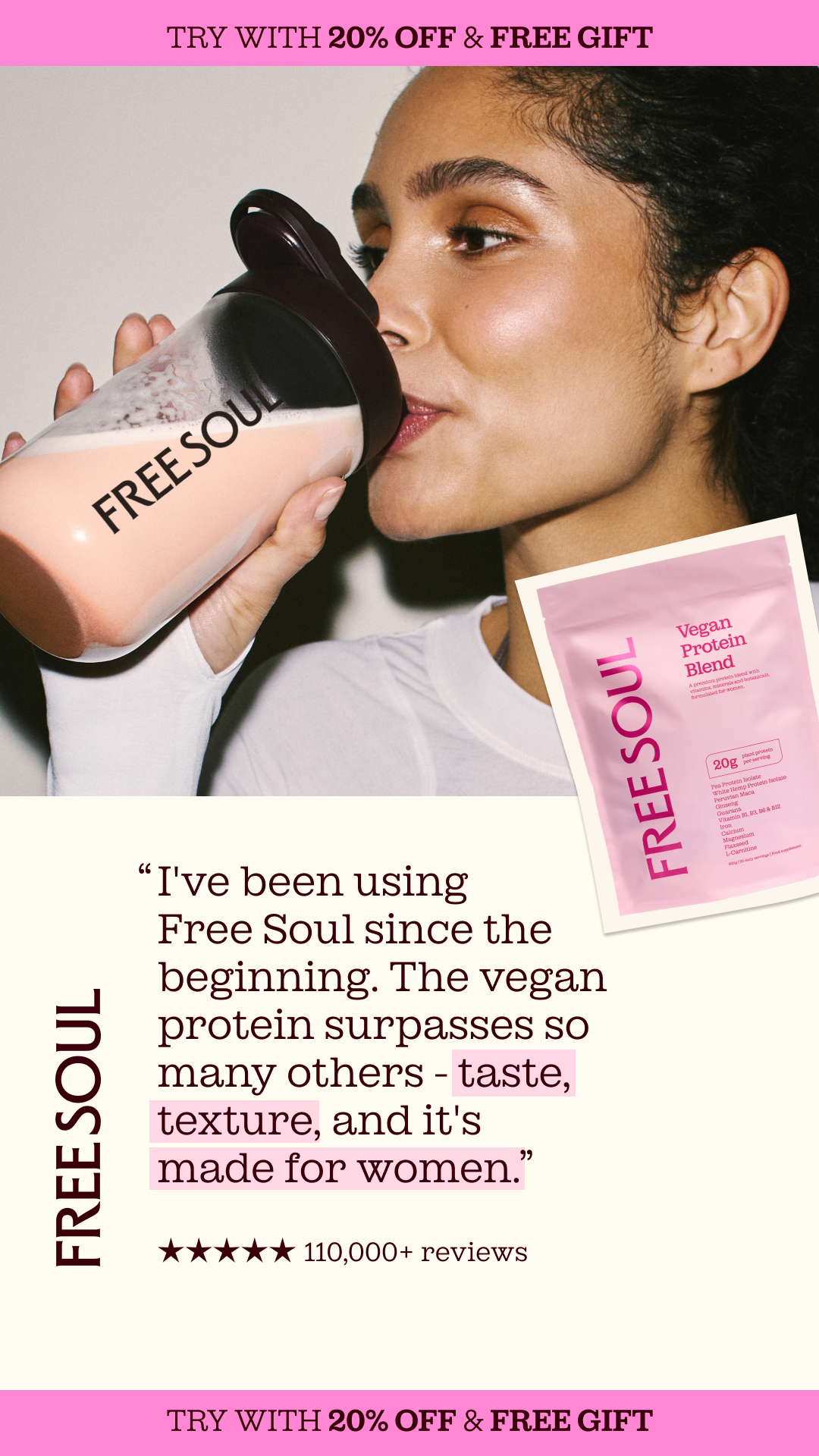 Free Soul Facebook ad
