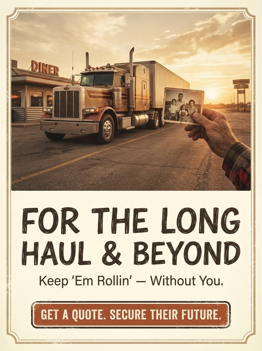 My Affordable Trucker Insurance Facebook ad