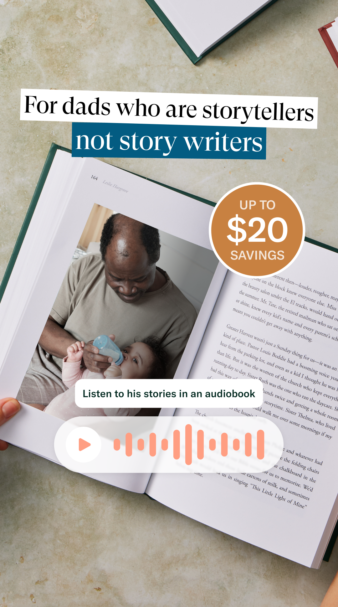 Storyworth Facebook ad