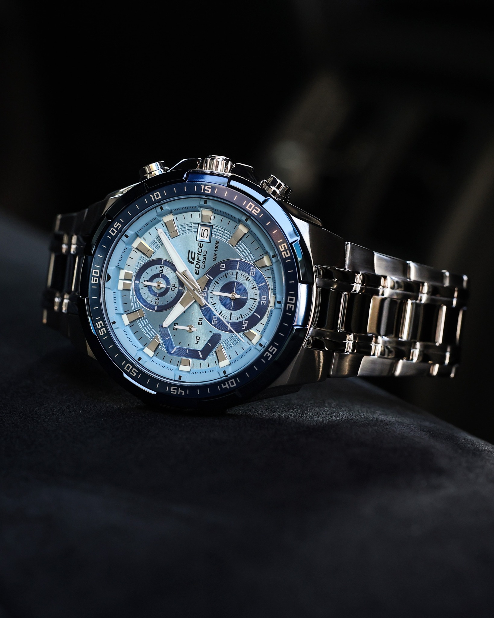 CASIO EDIFICE Facebook ad: Whether it's stunning chronographs or exclusive motorsport…