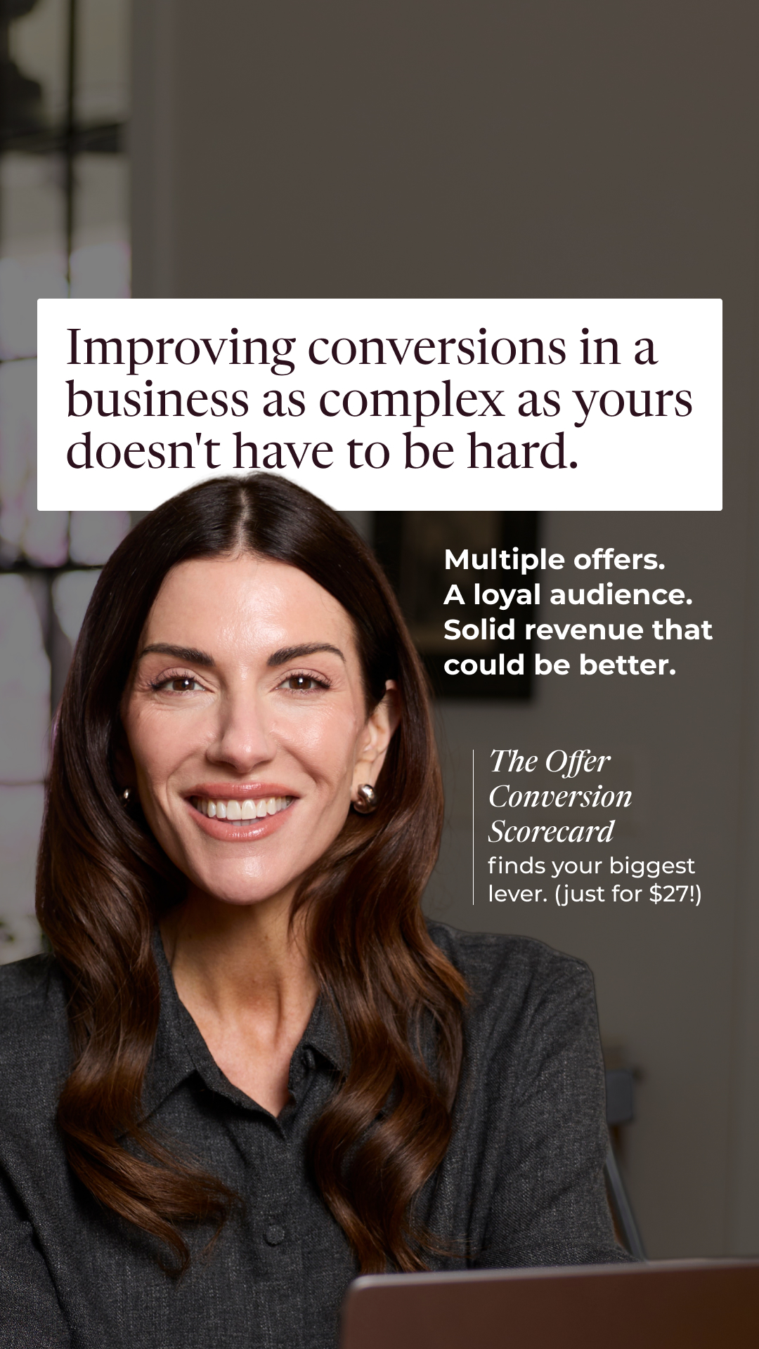 Amy Porterfield Facebook ad