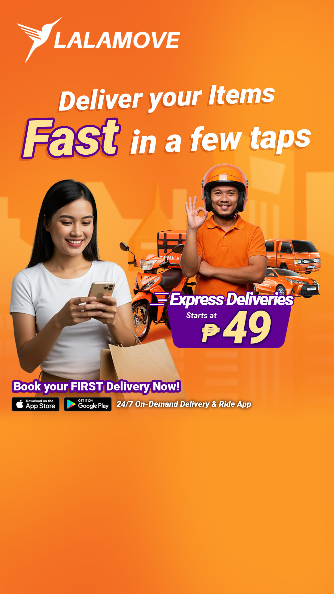 Lalamove Facebook ad