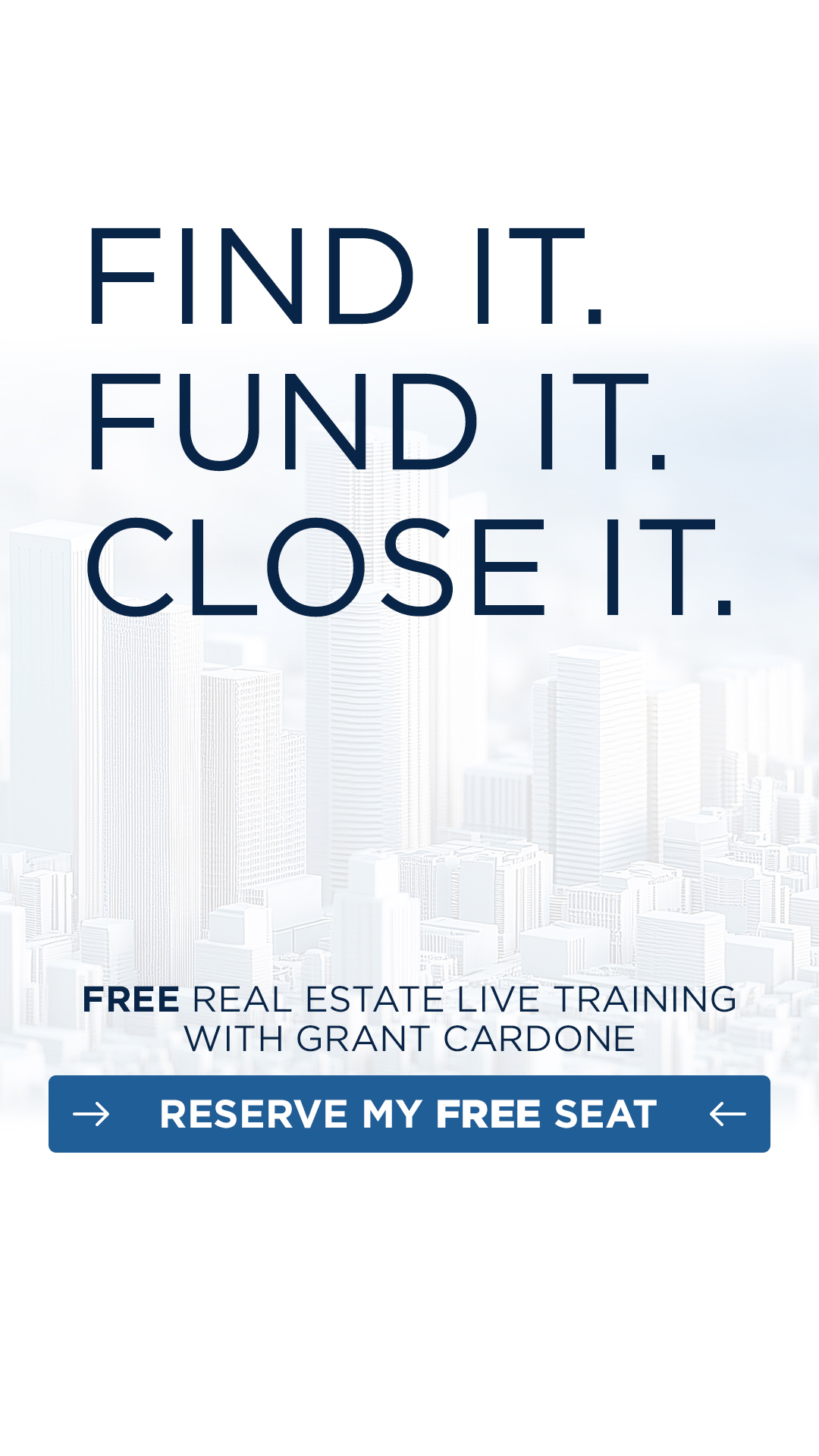 Grant Cardone Facebook ad