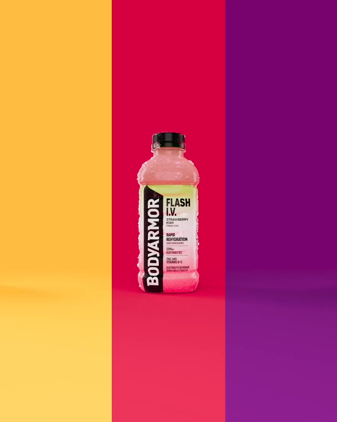 BODYARMOR Facebook ad: Work Hard. Hydrate Hard.