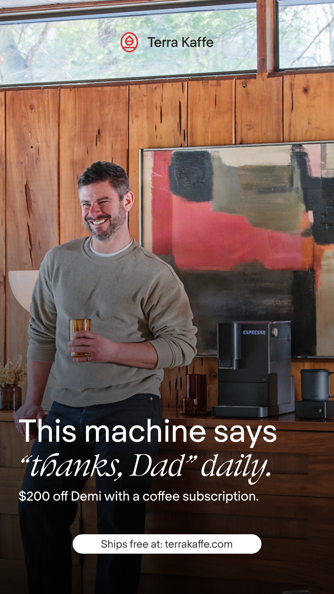 Terra Kaffe Facebook ad from Jun 17, 2026