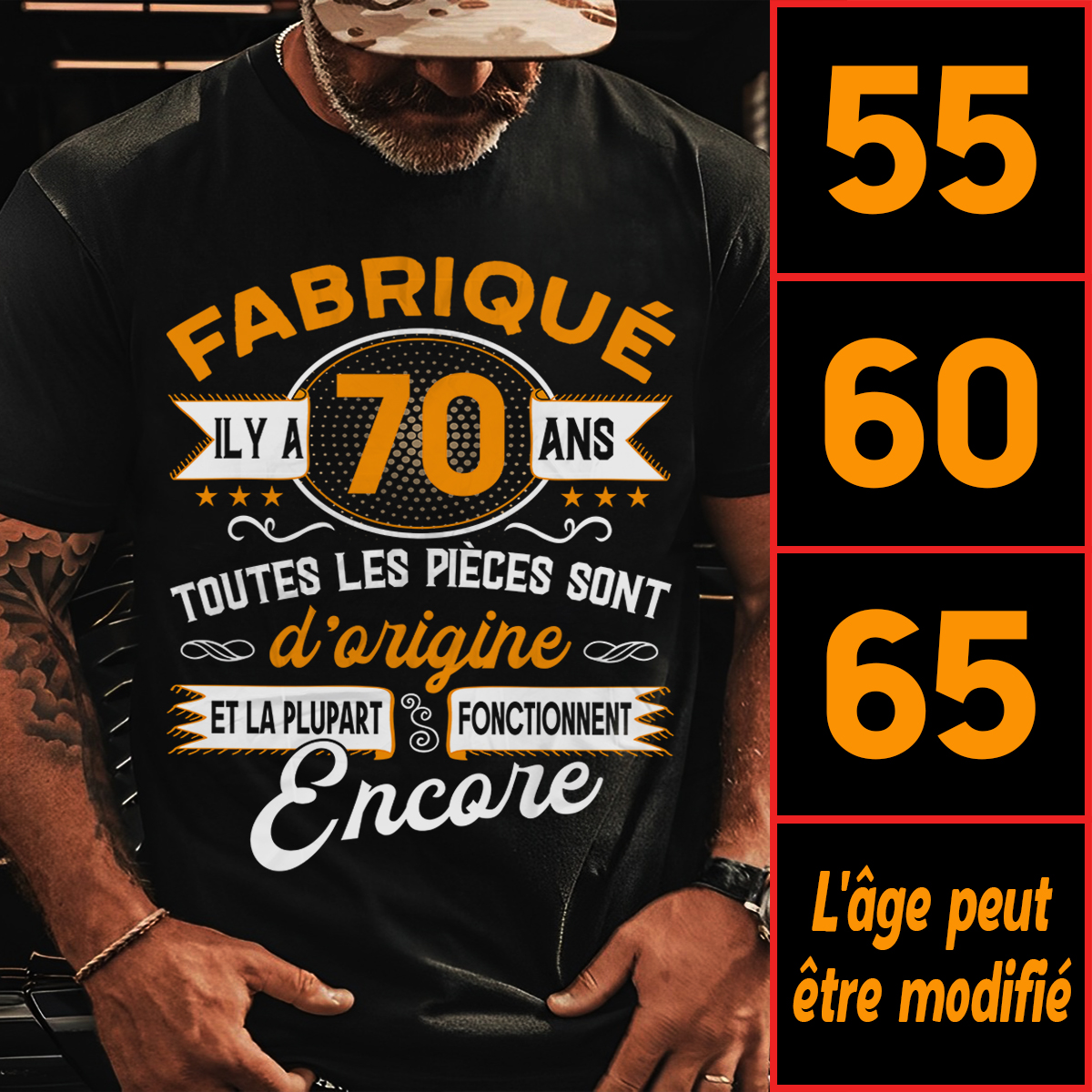 Eu Gift Store-fr Facebook ad: Ce T-shirt personnalisé est le cadeau parfait!