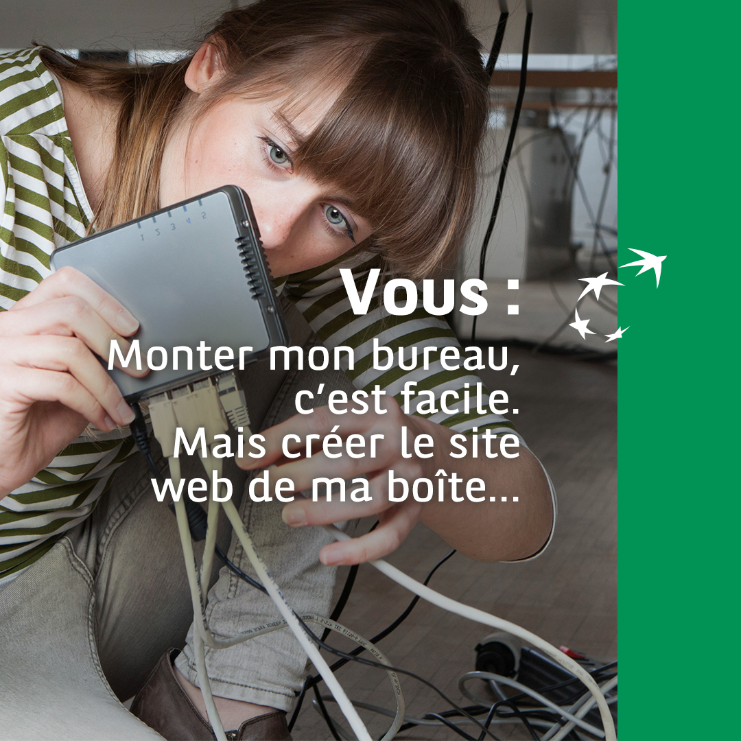 BNP Paribas Fortis Belgique Facebook ad
