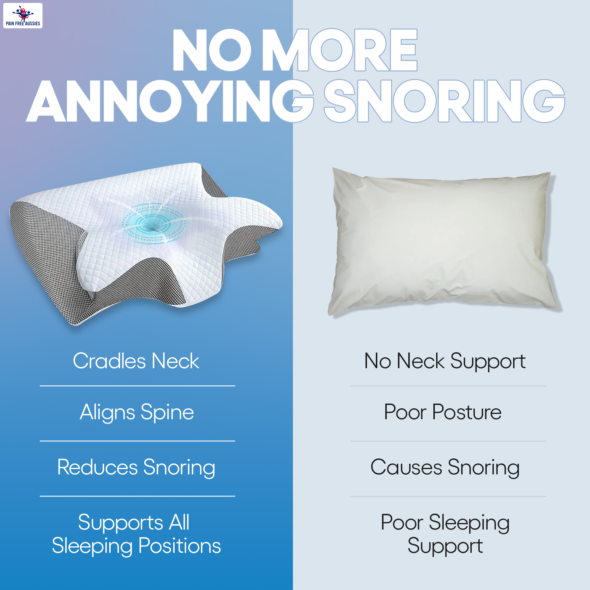 Pain Free Aussies Facebook ad