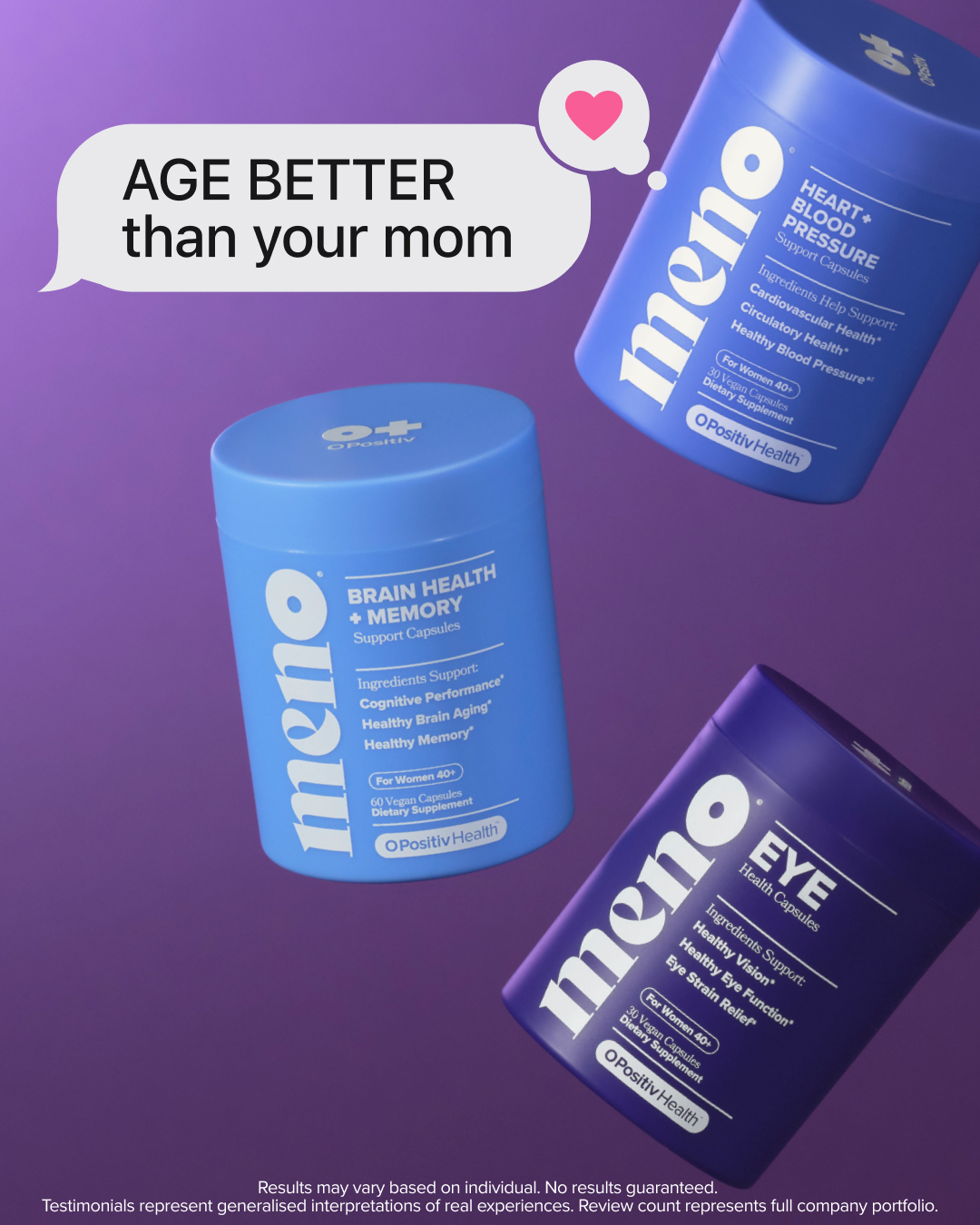 MENO Vitamins Facebook ad