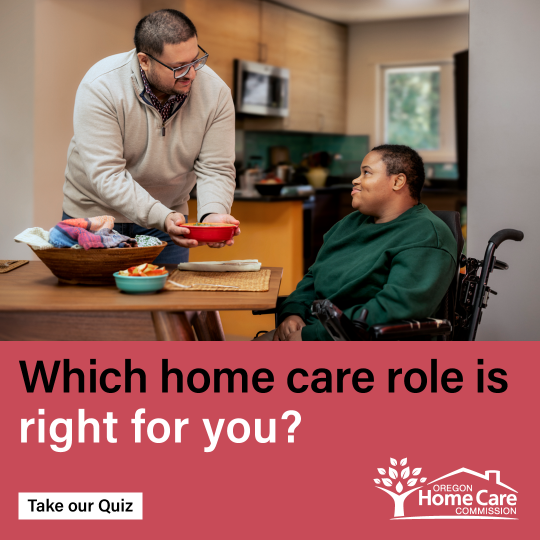 Oregon Home Care Commission Facebook ad