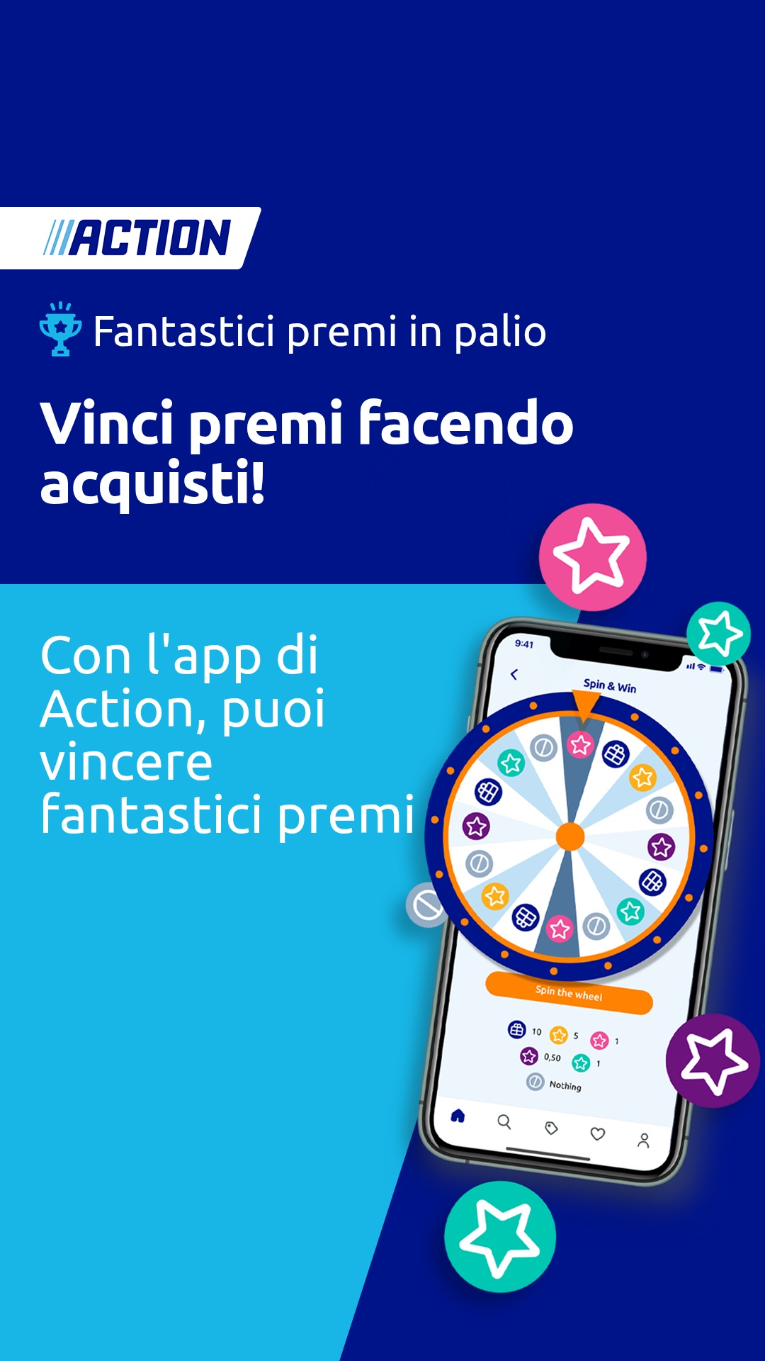 Action Facebook ad