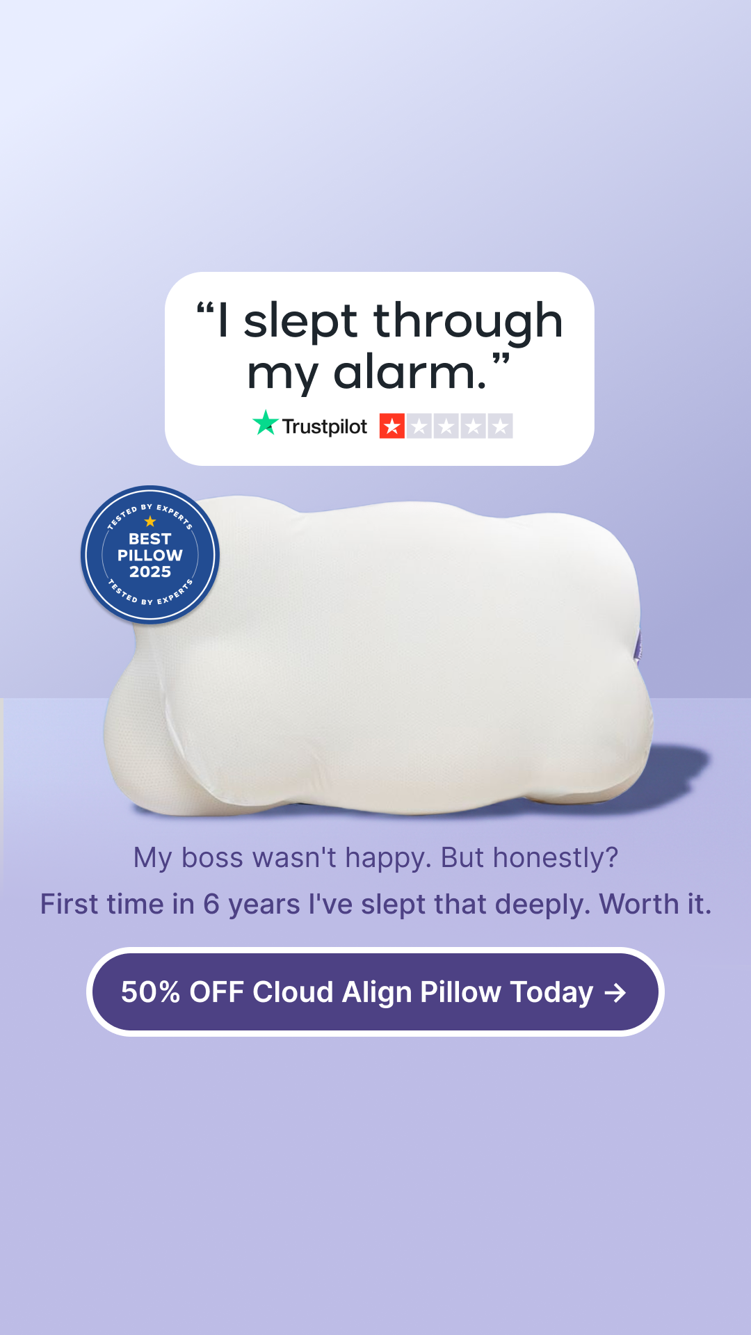 Mellow Sleep Facebook ad