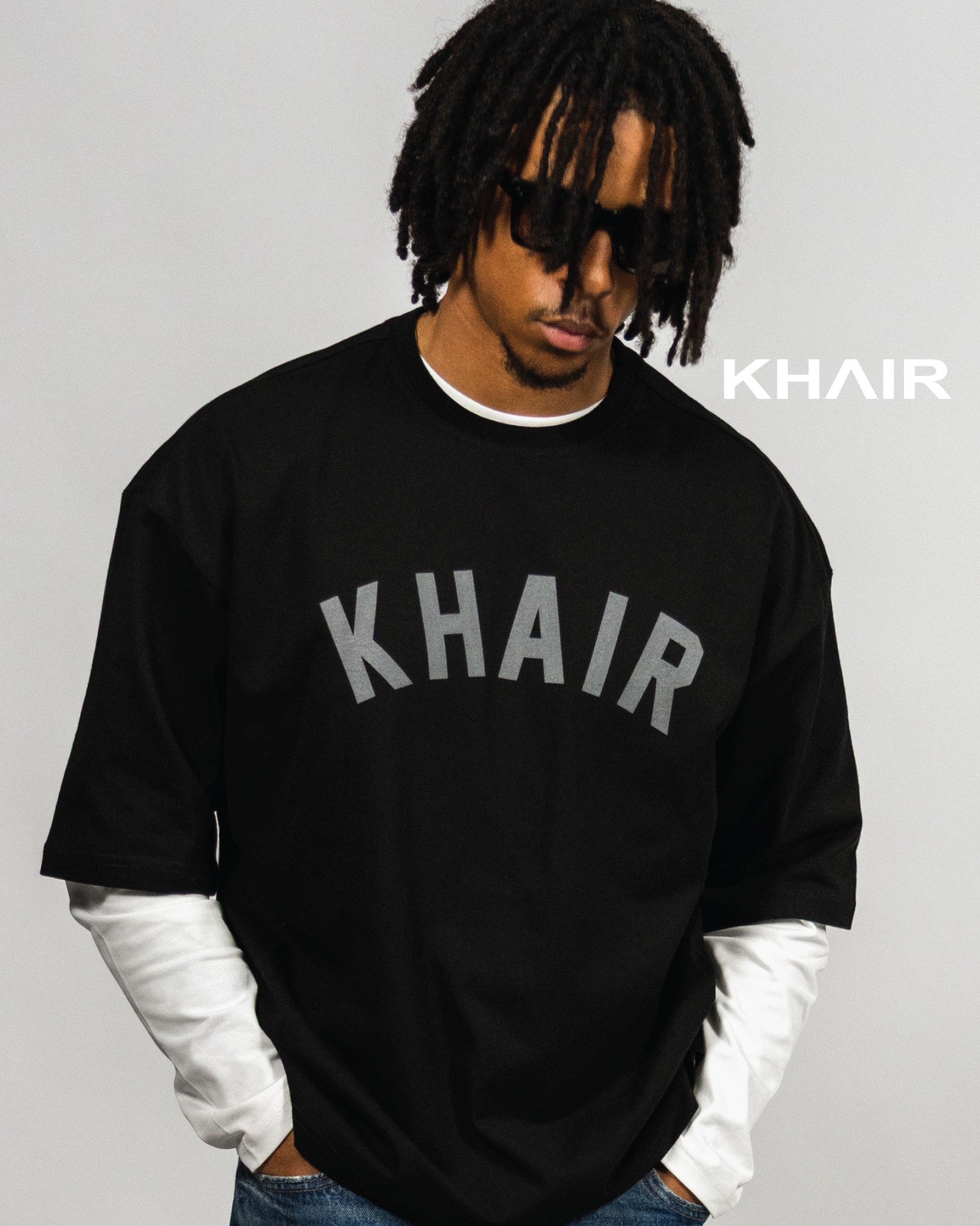 Khair Clothing Facebook ad: Your new everyday essential.
