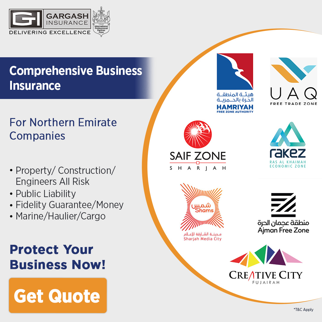 Gargash Insurance Facebook ad
