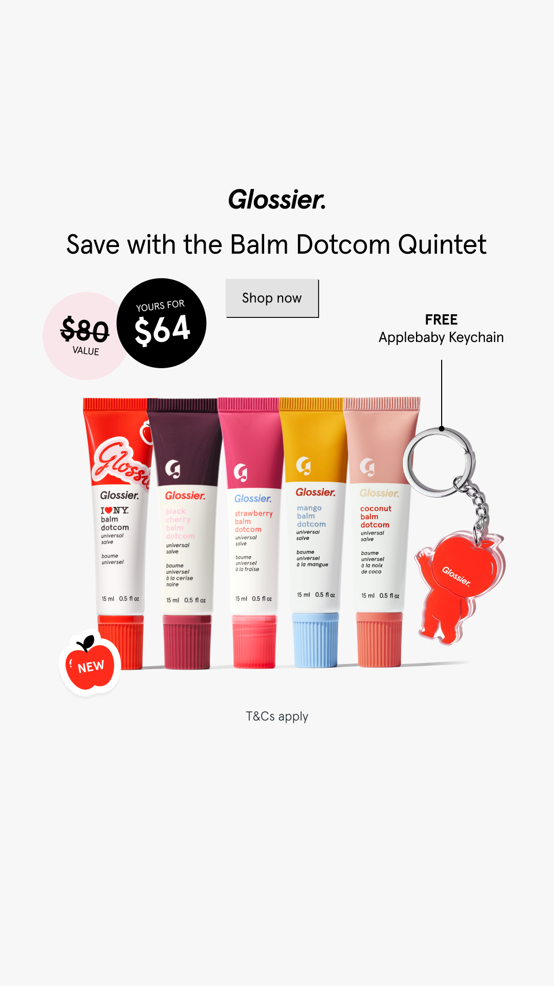 Glossier Facebook ad