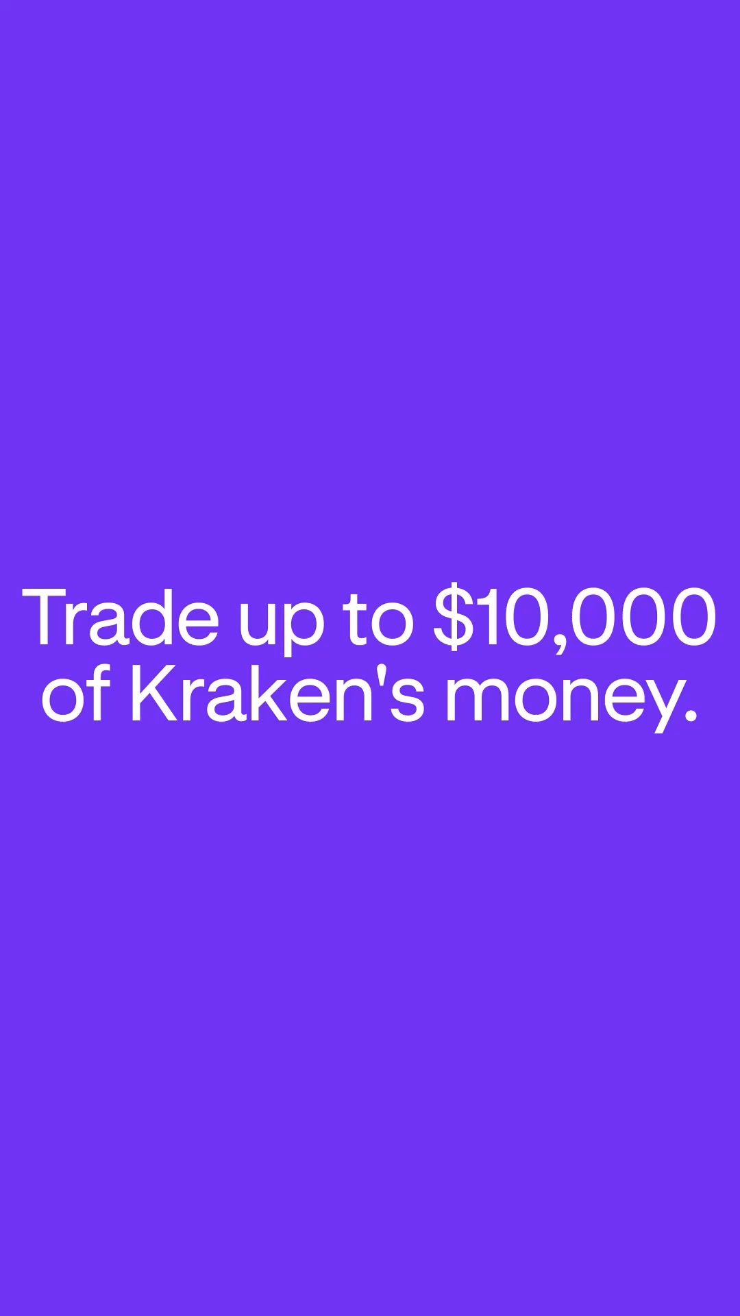 Kraken Digital Asset Exchange Facebook ad from Aug 10, 2026